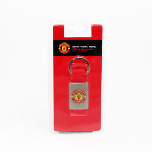 Metalowy brelok na pasku Manchester United