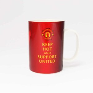 Kubek Manchester United "Keep Hot & Support United" (350 ml)