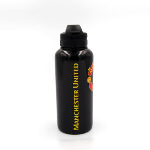 Bidon aluminiowy Manchester United (400 ml, czarny)