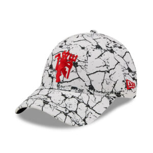 Czapka z daszkiem New Era Manchester United Seasonal White 9FORTY Adjustable Cap
