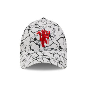 Czapka z daszkiem New Era Manchester United Seasonal White 9FORTY Adjustable Cap