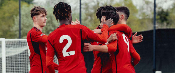 Manchester United po wygranej U18 Premier League North