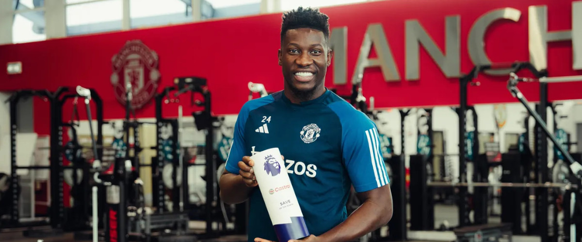 Andre Onana z nagrodą najlepszej parady bramkarskiej w Premier League za kwiecień
