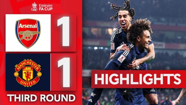arsenal fc manchester united skrot meczu