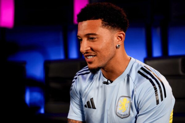 jadon sancho aston villa