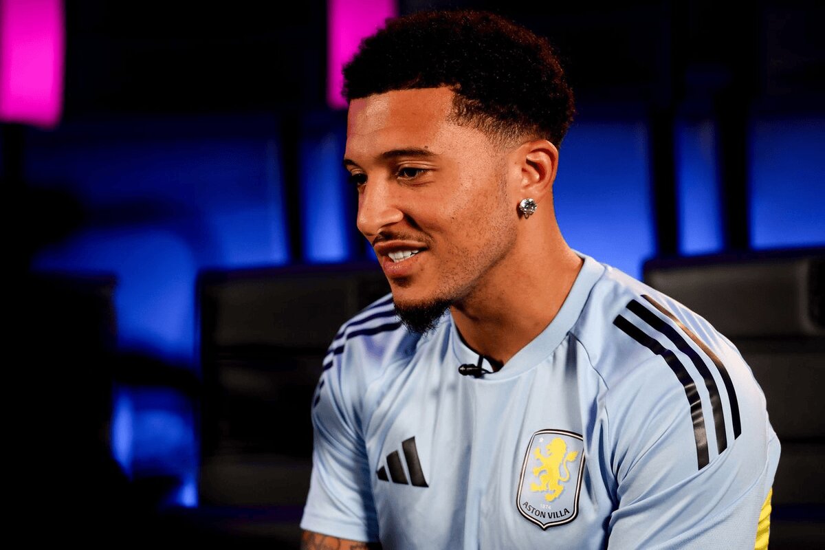 jadon sancho aston villa