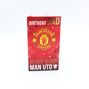 Kartka urodzinowa Manchester United "Dad"