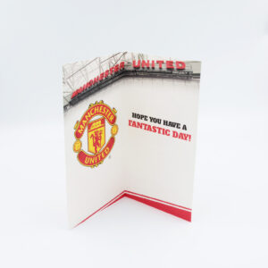 Kartka urodzinowa Manchester United "Fan No. 1"