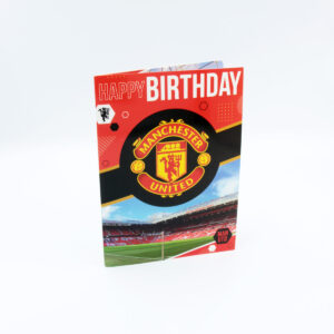 Kartka urodzinowa Manchester United "Hymn"